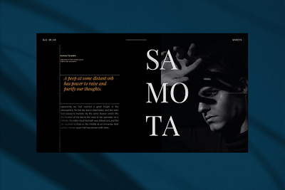 Samota - Powerpoint Template #1 app branding design graphic design illustration logo typography ui ux vector