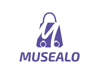 Musealo Online Shop Logo. branding corporate identity custom logo design logo creation logo design logo design services logo development logo illustration logo inspiration logo maker logo redesign logo vector