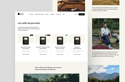 Lomi branding coffee dailyui design figma typography ui userexperience ux web website