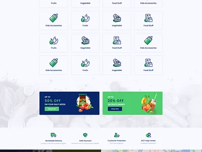 Ealak Multivendor Categories branding design ealak multivendor categories ealaka illustration layout logo multivendor shopping store store template theme ui uiux web design