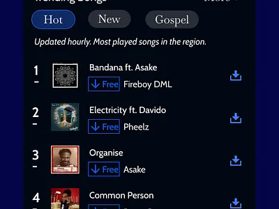 Music app interface app design ui ui ux ux