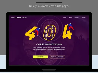 Error 404 page branding design ui ui ux ux