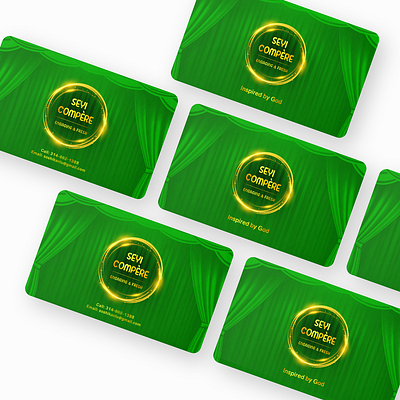 2-sided Business Card branding design logo