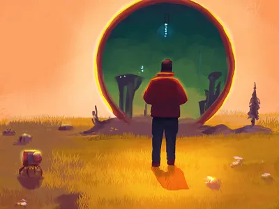 40 Min art {2} 40 min art concept concept art concept design concepts design digital illustration digital painting enviroment environmental design illustration painting sci fi