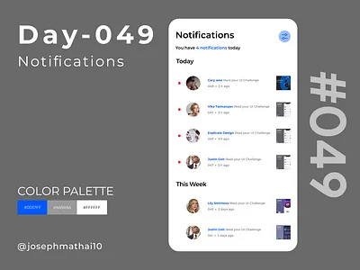 Day 049 app design design challenge figma product design ui website