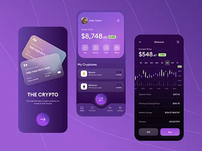 Finance Mobile App UI | Daily Challange #2 fintech mobile app mobile app design ui user interface