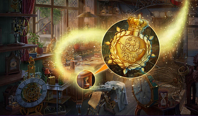 The Magic 2d 3d art branding design environment games illustration logo ui