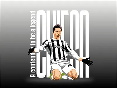 Chiesa chiesa graphic design illustration italy juventus seria a ui design
