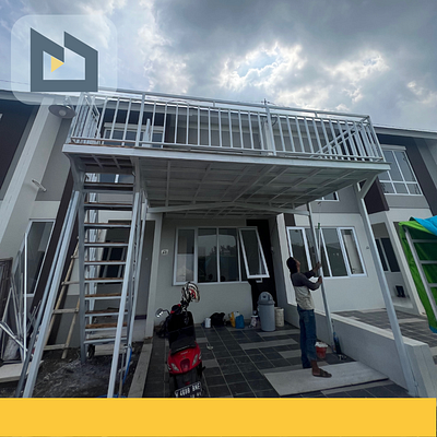 Kanopi Balkon Semarang Bajanara balkon construction design kanopi semarang