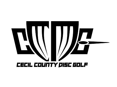 Cecil County Disc Golf Logo design graphic design graphics illustration logo vector