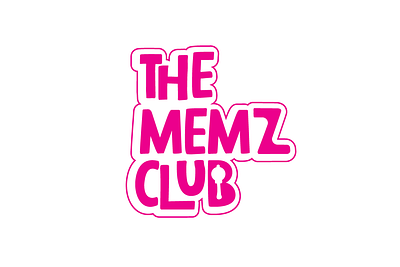 THE MEMZ CLUB branding illustration logo typography
