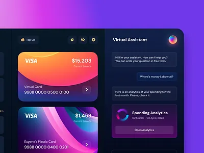 Crypto Neobank Concept app banking crypto desktop ui