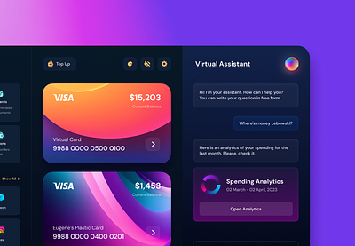 Crypto Neobank Concept app banking crypto desktop ui