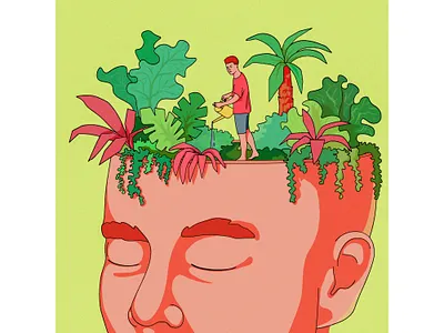 The Mental Function No. 19: Practical Intelligence 2d illustration book illustration editorial illustration