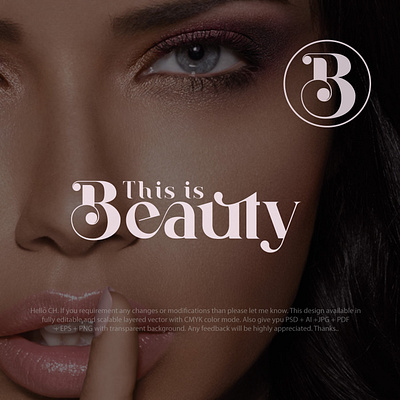 This Is Beauty graphic design logo