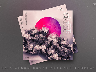 Rising – Album Cover Template