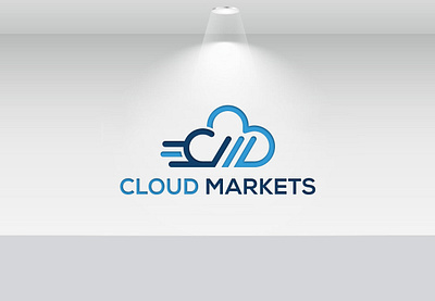 Cloud Markets graphic design logo