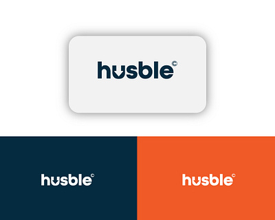 Husble Logo graphic design logo