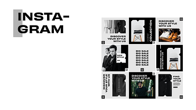 Social Media Design Kit for Robin Brand branding graphic design instagram logo socialmedia