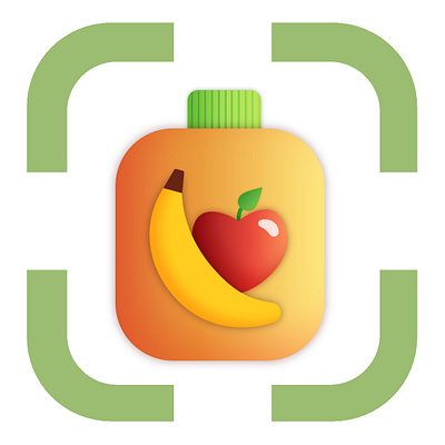 A logo i did for an app about groceries and scanning ai ar groceries logo supermarket