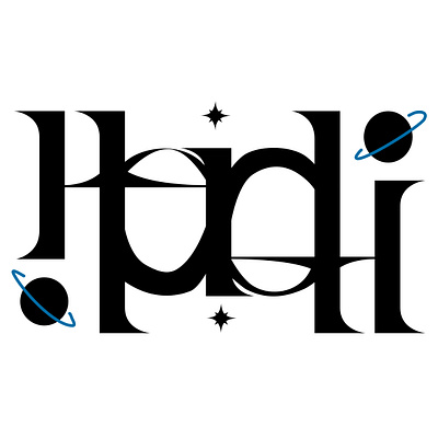 Heidi Palindrom branding fashion illustration logo pallindorm symmetric