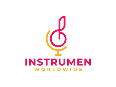 INSTRUMEN WORLDWIDE LOGO DESIGN bandung brand identity branding design graphic design indonesia logo logo branding