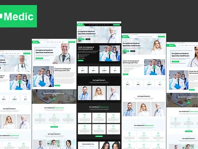 Medic - Hospital, Diagnostic, Clinic, Health and Medical Lab Wor 3d animation branding design graphic design illustration logo motion graphics ui vector