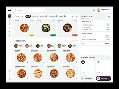 UI/UX Design for Modern Food SaaS Admin Panel admin panel design figma dashboard ui food business dashboard food business software food ordering system ui food saas food saas ui food service dashboard foodtech ui kitchen management ui minimal ui design modern dashboard ui order management ui pos system ui restaurant admin panel restaurant dashboard saas dashboard sales analytics ui ux for food saas waxyweb