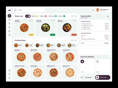 UI/UX Design for Modern Food SaaS Admin Panel admin panel design figma dashboard ui food business dashboard food business software food ordering system ui food saas food saas ui food service dashboard foodtech ui kitchen management ui minimal ui design modern dashboard ui order management ui pos system ui restaurant admin panel restaurant dashboard saas dashboard sales analytics ui ux for food saas waxyweb