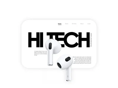 Tech-blog home page ai branding design graphic design illustration internet ui ux web webdesign