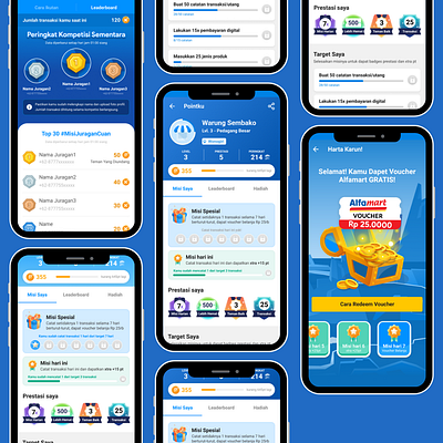 Gamification gamification leaderboard mission streak ui