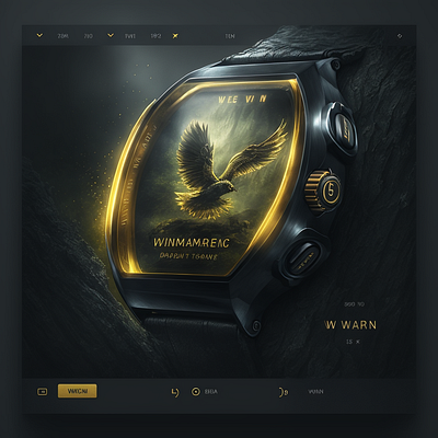 Watch Brand UI 3d animation branding design illustration ui watch