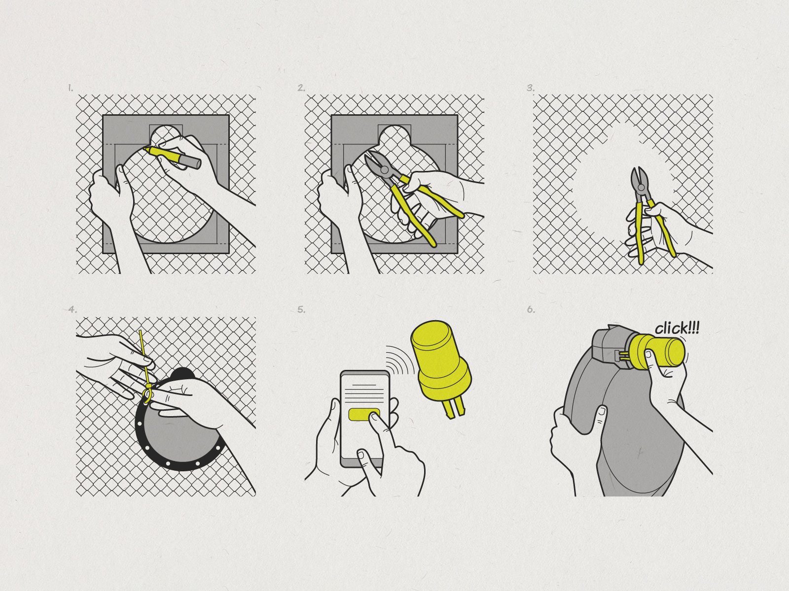 Example of Instructional/Technical Illustration