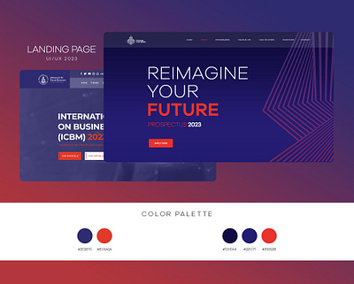 Landing Page adobe xd figma graphic design illustration landingpage ui ux