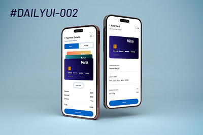 #DailyUI-002(Credit Card Chechout) branding design graphic design illustration landing page mobile app typography ui ux