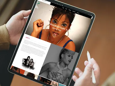 Beauty one page landing page blog customization design ecommerce elementor website design wordpress