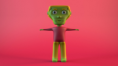 CHARACTER MODEL 3d 3d character animation app branding design graphic design illustration logo motion graphics ui ux vector