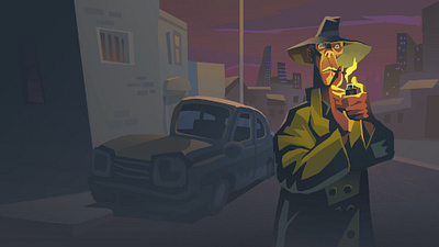 Noir illustration