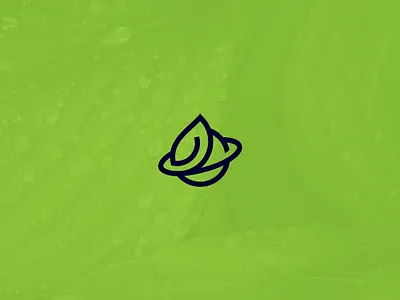 Leaf Planet branding clean graphic design logo minimalist modern