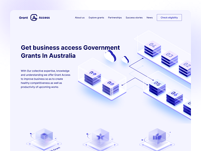 Grant Access website design