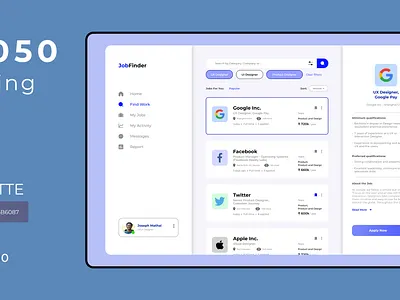 Day 050 app design design challenge figma product design ui website