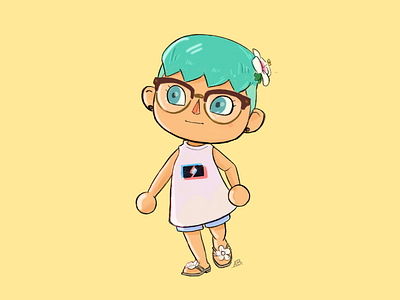 ACNH acnh animal crossing digital art illustration