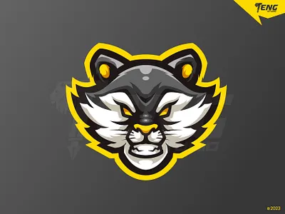 EVO RACOON MASCOT LOGO branding character design esport logo mascot sport twitch valorant