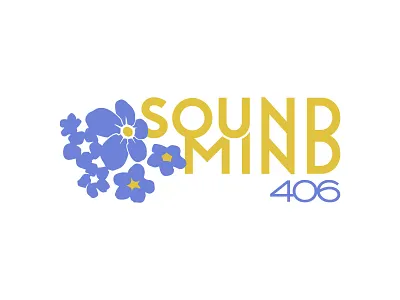 Sound Mind Logo branding design graphic design logo vector