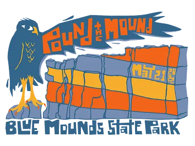 Pound the Mound T-Shirt branding design graphic design logo t shirt vector