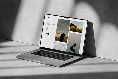 Ash Lorent - Website Portfolio Concept branding concept design graphic design illustration photography portfolio ui ux website website design website portfolio