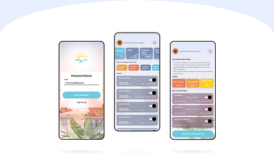 Days Starter App design libya tripoli ui ux web web design