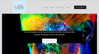 Website - ckstrategydesign.com agency website design website small business website strategy website website