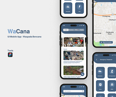 UI Mobile App - WaCana ui