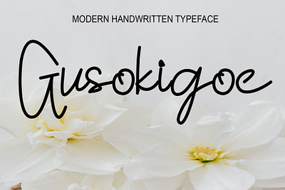 Gusokigoe branding design font graphic design handwritten fonts illustration logo typeface typography ui